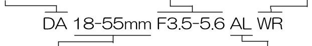 DA18-55mmF3.5-5.6AL WR