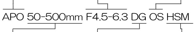 APO 50-500mm F4-6.3 EX DG/HSM